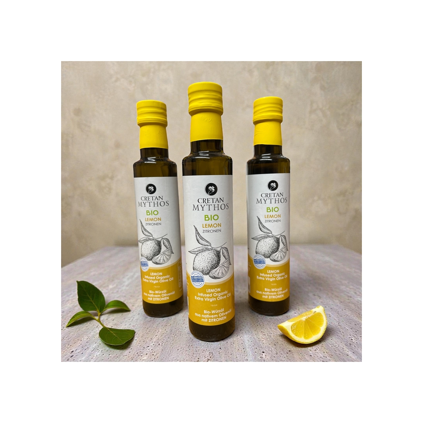 Cretan Lemon Organic Extra Virgin Olive Oil