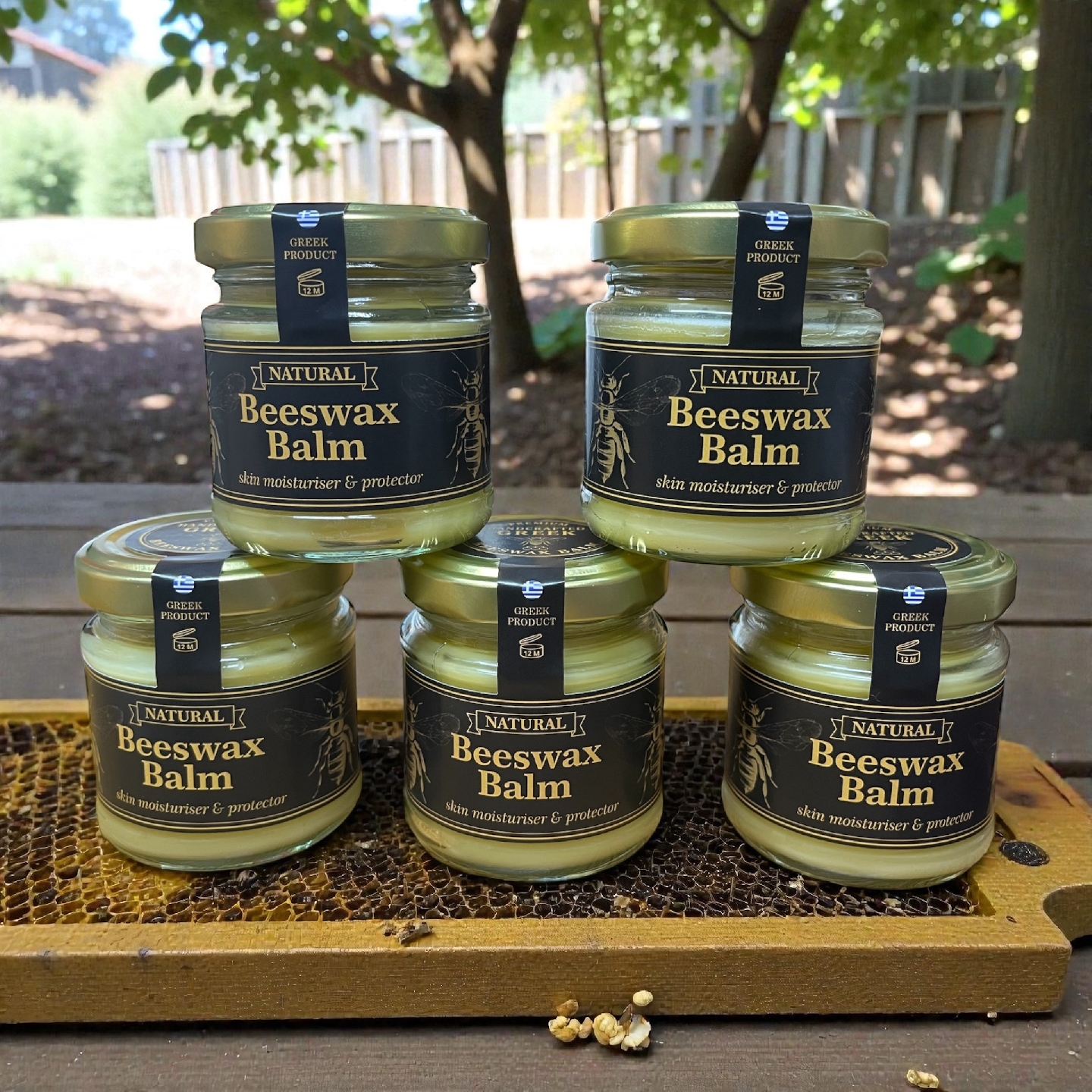 Greek Traditional Handmade Premium Beeswax Balm-1