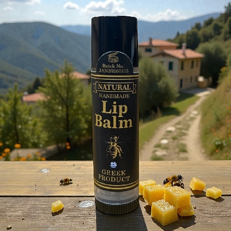 Greek Traditional Handmade Premium Lip Balm (Beeswax Balm) – 5ml