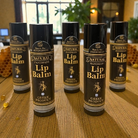 Greek Traditional Handmade Premium Lip Balm (Beeswax Balm) – 5ml-0