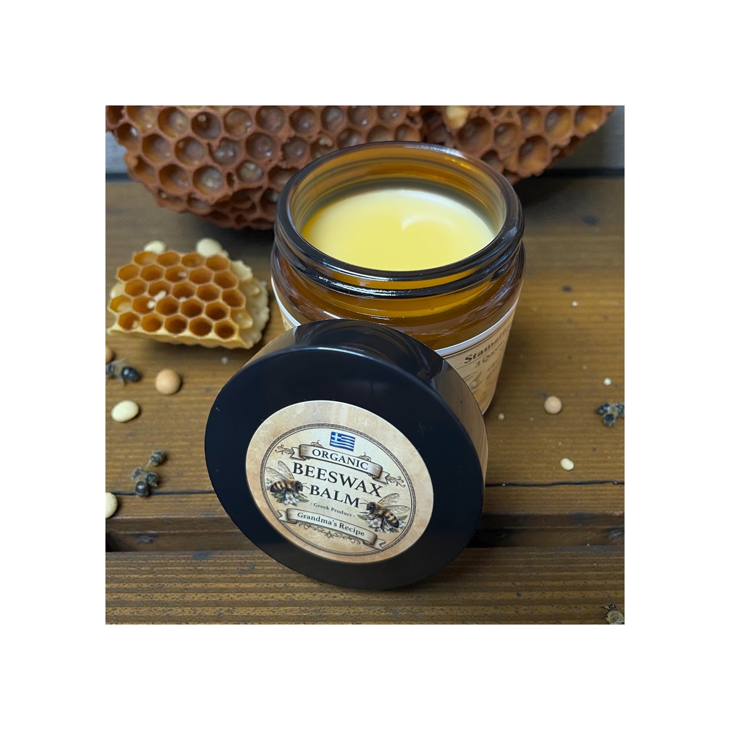 Platinum Award-Winning Organic St. John’s Wort Beeswax Balm (Buy 2, Get 1 FREE Celebration Sale)-1