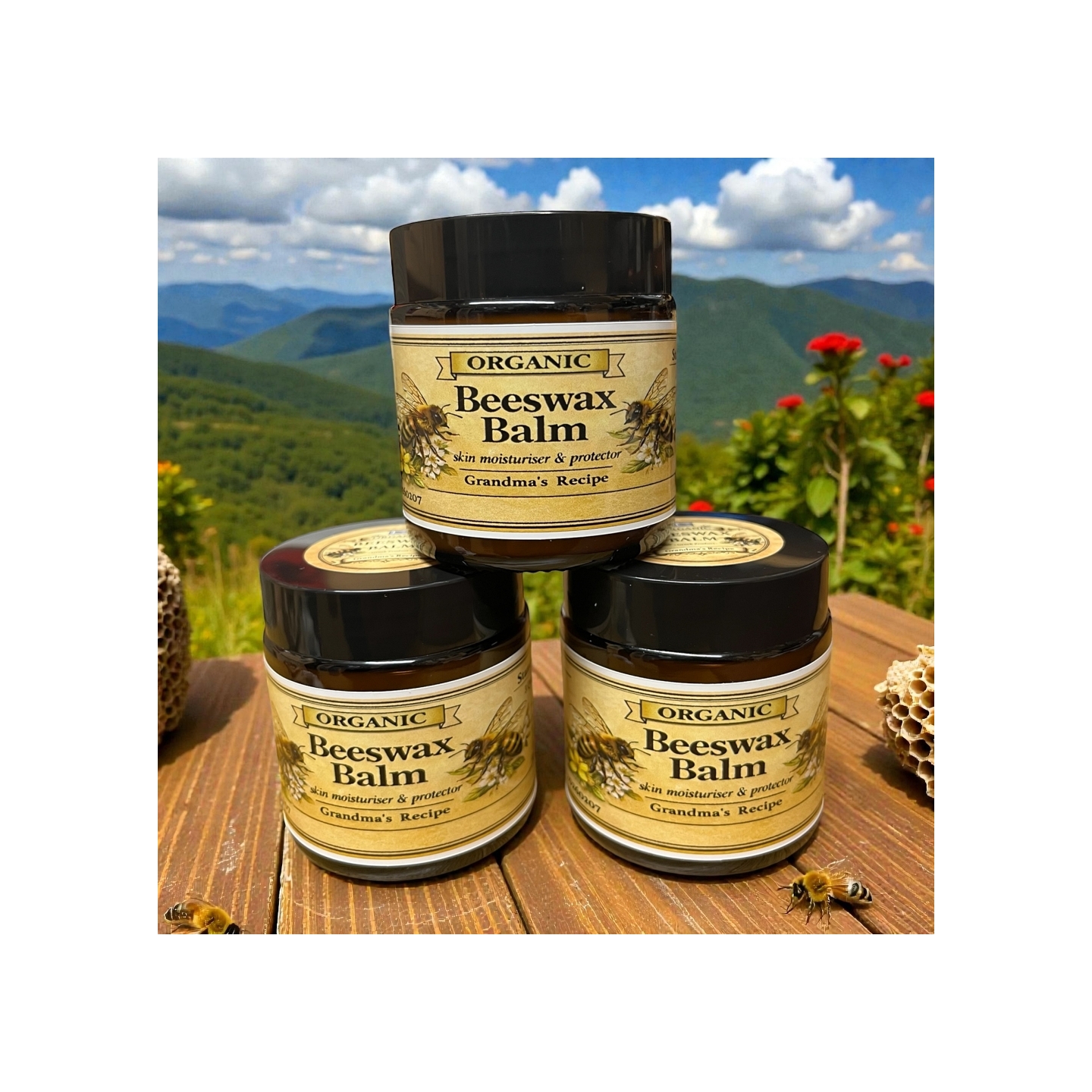 Platinum Award-Winning Organic St. John’s Wort Beeswax Balm (Buy 2, Get 1 FREE Celebration Sale)-2